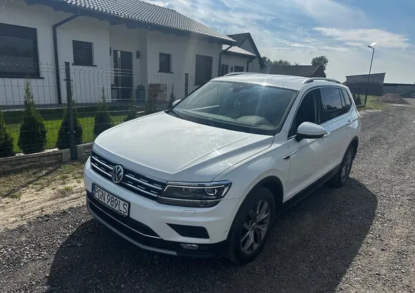 gniezno Volkswagen Tiguan cena 100000 przebieg: 163000, rok produkcji 2019 z Gniezno